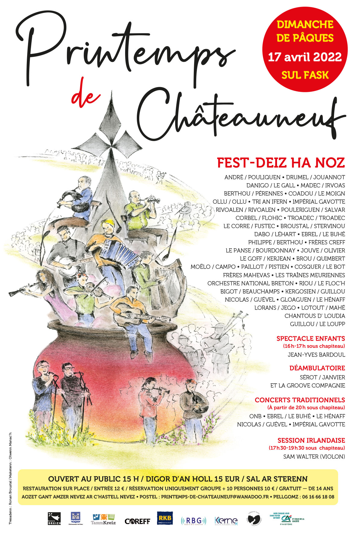 Couverture de Affiche Printemps de Châteauneuf